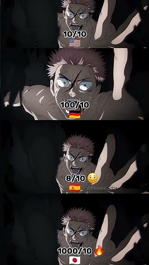 KENJAKU AND ITADORI'S VOICE IN 4 LANGUAGES 😈 Last one's 🔥