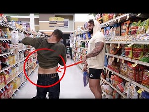 CRAZY HOMELESS MAN FLASHES ME AT THE STORE
