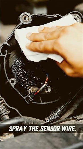 How to Clean Intake Airflow Sensor 🔧 Car Intake Airflow Sensor Cleaning #IntakeAirflowSensor #viral