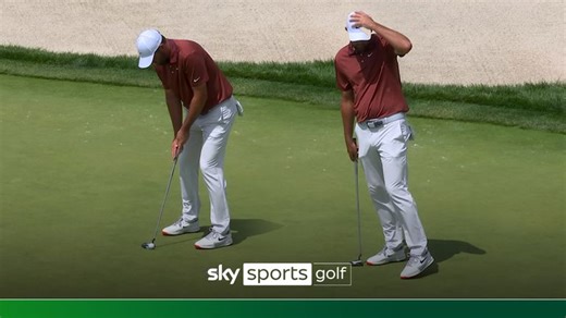 US Open: Scottie Scheffler in DISBELIEF after missing two-foot putt!