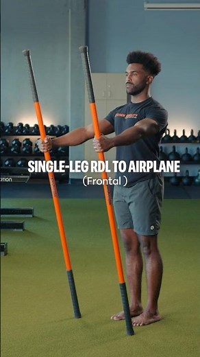 NASM x Stick Mobility: SLRDL Frontal Plane