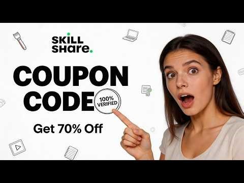 💎 Skillshare Coupon Code - How I Got Annual Plan 60% OFF!