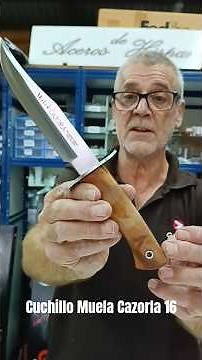 Cuchillo Muela Cazorla 16 #acerosdehispania #cuchillos #knife