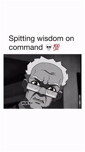 Motivational & Relatable on Instagram: "He is always deep 📽️: The Boondocks Cantankerous Robert “Granddad” Freeman is the legal guardian of his grandsons, 10-year-old revolutionary Huey and 8-year-old Riley, a product of contemporary rap culture. After moving the family from Chicago’s South Side to the safety of suburban Woodcrest — aka the boondocks — Granddad hopes to ignore the grandkids and enjoy his golden years in peace. But the kids have different plans, t*rturing each other and provokin