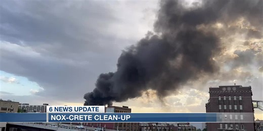 Nox-Crete to soon begin cleanup of chemical fire aftermath