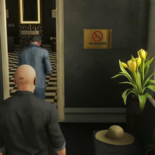 ​HITMAN WOA | Ken Morgan: The Last Meal 🍽️💀 #Shorts #Hitman