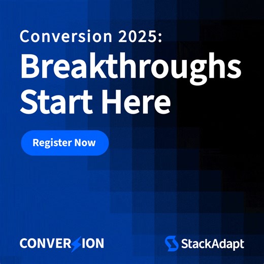 Join the marketers making bold moves at Conversion 2025, where you’ll get real tactics for scaling performance and ROI—from AI-powered insights to full-funnel personalization strategies. This isn't a theory. It’s the playbook top teams are using to streamline campaigns, boost conversions, and align brand demand to drive growth. Conversion 2025 gives you the framework to: ✅ Scale smarter with AI, ABM, and lead scoring that unlocks personalization ✅ Drive pipeline and revenue with orchestrated, ch