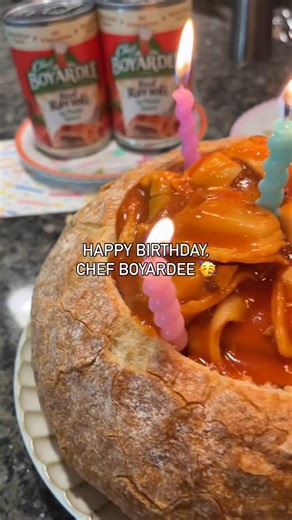 This one’s for you, Chef🧑‍🍳 Happy birthday 🎊 | Chef Boyardee