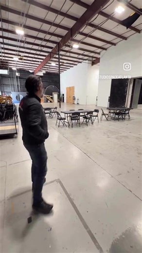 A tour of our large Studio 4 WEST ・・・ #AtlantaFilmStudio #setlife #Atlanta #StudioSpaceATL #studiospaceatlanta