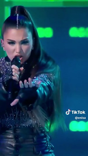 Enisa Green Light Performance at American Song Contest