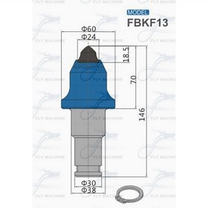 [Hot Item] Step Shank Cutter Bit Bkf13
