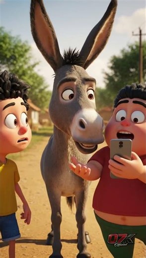 Gadhe Ki Smart Entry 😂 | Cartoon Comedy | Funny Hindi Animation | @07KOfficial