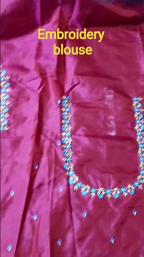 The Most Stunning Embroidery Blouse Designs