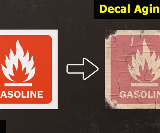 ArtStation - Decal Aging Tool | Resources