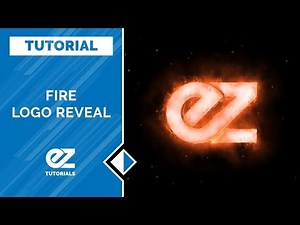How To Create A Fire Logo Reveal In After Effects Tutorial (Free Plugins)