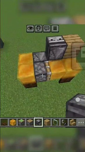 automatic car in Minecraft build #minecraft #gaming.