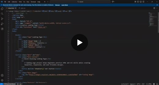 #webdevelopment #html #css #codsoft #internship #frontenddeveloper #codingjourney | Sakshi Arenavaru