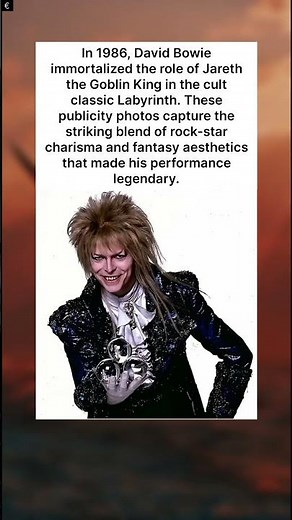 1986: David Bowie Becomes the Iconic Goblin King in Labyrinth
