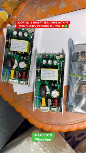 500W 36/12 SHARPY SLIM SMPS WITH 7R 230W SHARPY PREMIUM IGNITOR #sharpy #sharpysmps #djlight #dmx512