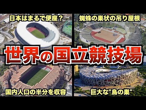 日本と世界各国の国立競技場