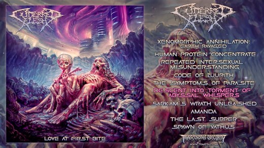 捷克残酷死亡金属乐队“CUTTERRED FLESH”2024年最新专辑《Love At First Bite》完整试听