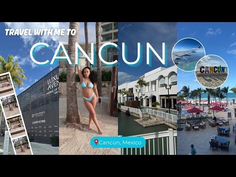 TRAVEL VLOG ✩: CANCÚN | 23rd birthday, breathless resort, swimming with dolphins + more