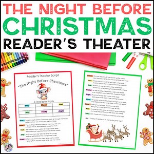 The Night Before Christmas Reader's Theater Script - Christmas Readers' Theater