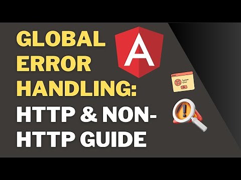 Mastering GLOBAL Error Handling in Angular Made EASY