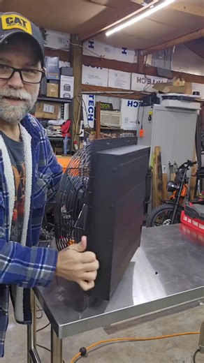 vevor through the wall 16" exhaust fan, this is a game changer in the summertime #workshop #exhaustfan #tools #vevor #tiktokshopcreatorpicks @VEVOR Store @VEVOR Automotive Store @Vevor Tools | travistrujillo30