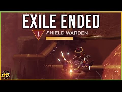 Exile Ended Triumph - Shield Warden Loyalist Commander Prisoner - Destiny 2 Season of the Haunted