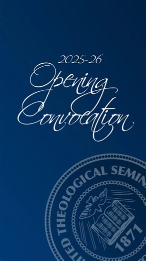 During the 2025-26 Academic Convocation, held October 15, Interim Dean Wendy Deichmann shared a message on the "holy heritage" that United embraces from its roots in the Evangelical United Brethren Church. This heritage of "unpartisan faith," a faith that both welcomes diversity and fosters unity in Christ, remains as relevant today as it was at the seminary's founding more than 150 years ago. Dr. Deichmann is Interim Vice President for Academic Affairs and Academic Dean, and she also serves as 