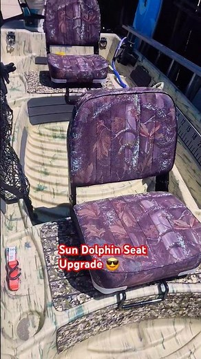 Sun Dolphin American 12 Seat Upgrades #sundolphin #fishing #boat #american12 #Upgrade #boatseats