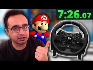 Speedrunning Mario 64 With A Steering Wheel