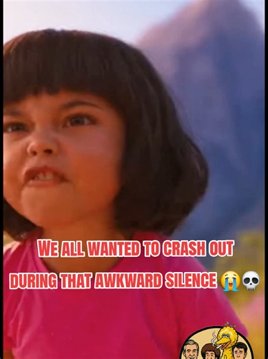 We all wanted to crash out during that awkward silence 😭💀 The mountain is literally right behind you! #childhoodruined #nostalgia #absurdreality #darkcomedy #dora