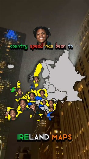 country speed has been to Norway 💀 #country #viral #fyp #irelandmaps #europe #speed