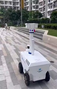 [Hot Item] Ai Intelligent Security Robot Patrol Outdoor Indoor Vision Sensors Mobile Robot