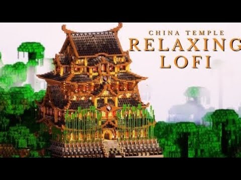 Minecraft Chinese Temple Schematic for 1.21.+