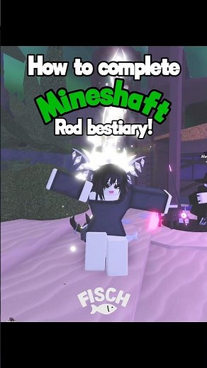 How to complete the mineshaft rod bestiary / Free Spirt Rod in Roblox Fisch #fisch #roblox #guide