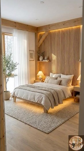 Scandinavian bedroom interior design