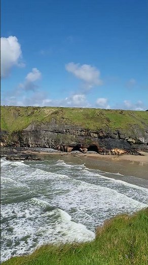 🪨 Ballybunion Cliffs, Kerry 🇮🇪 | Wild Atlantic Edge 🌊✨