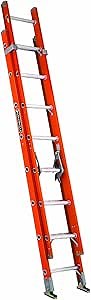 Louisville Ladder 36-foot Fiberglass Extension Ladder, 300-Pound Load Capacity, Type IA, FE3236