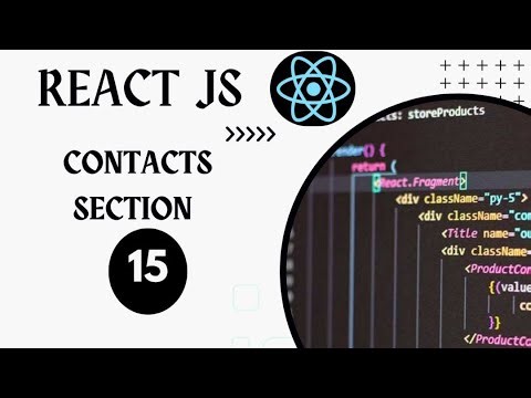 Lesson 15. Contact Section | React JS | Web Development | Sahalsoftware | Somali ku baro