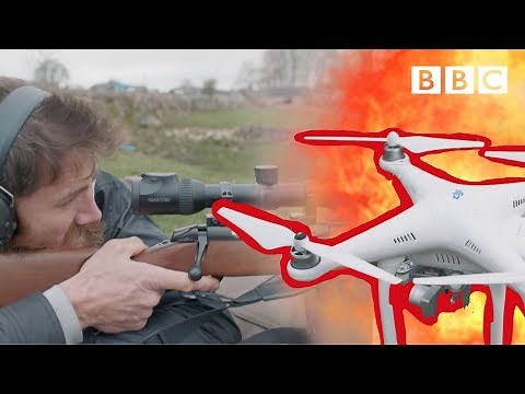 Sniper vs Drone! - BBC
