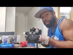 How to plumb a 12v Everflo pump (5.5gpm or 7gpm)