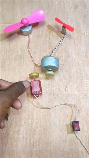 Mini Dynamo Generator Power Transfer In Drone Motor _ DC Motor #dcmotor #tech #dynamo #shorts