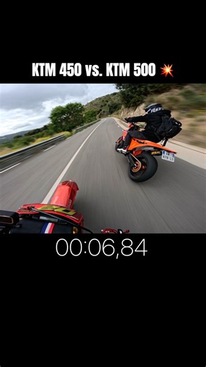 KTM 450cc vs. KTM 500cc FULL FMF 💥