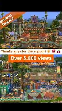 Playground Park with over 15 activities (No CC) The Sims 4