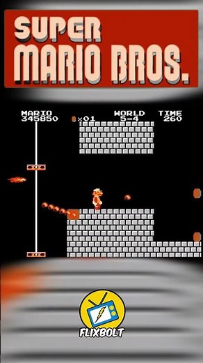 Super Mario Bros. (1985/NES) | World 5-4 and the Castle That Tested Your Timing 🏰🔥🍄