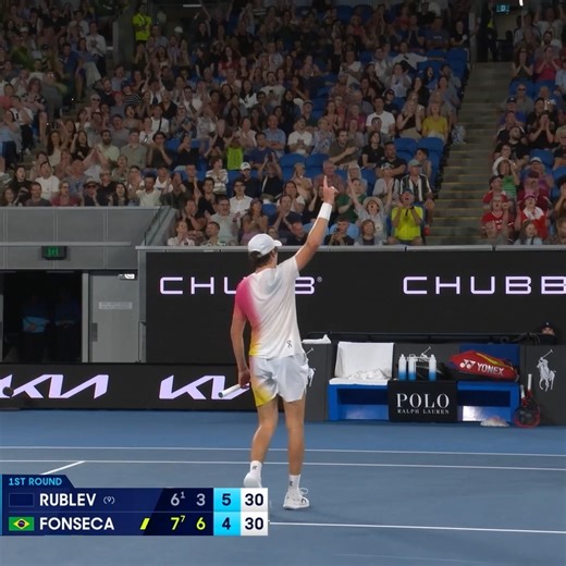 Fonseca vs. Rublev highlights A star is born 🌟 #AusOpen #AO2025 | Australian Open