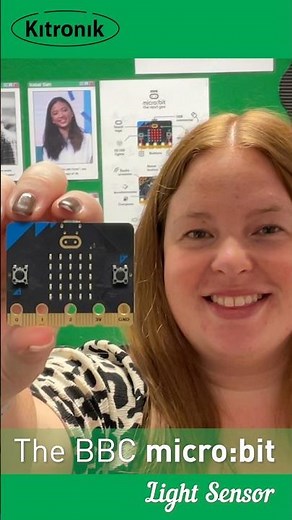 The BBC micro:bit has a ton of features! Let's dive straight in... Light Sensor